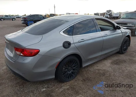 2015 Chrysler 200 Lx from USA, damaged, VIN 1C3CCCFB0FN682358